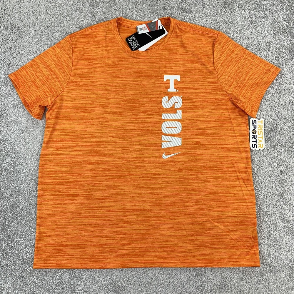 Tennessee Volunteers Shirt Womens XL Orange NCAA Football Nike Dri Fit Vols